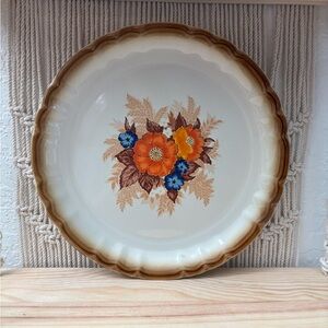 Vintage Mikasa Manor House Medley stoneware plate
